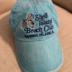 Shell Island Beach Club Cap - Sanibel Island